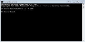 Come programmare spegnimento o riavvio del pc
