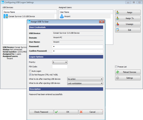 usare chiavetta usb per login windows linux