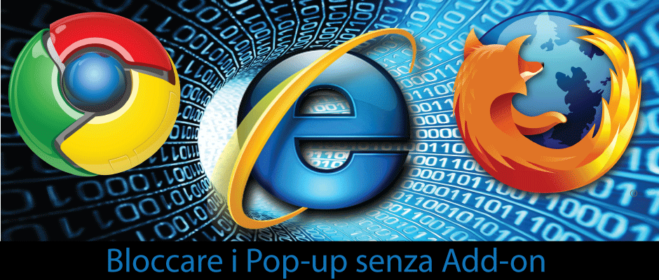 Bloccare i Pop-up senza Add-on