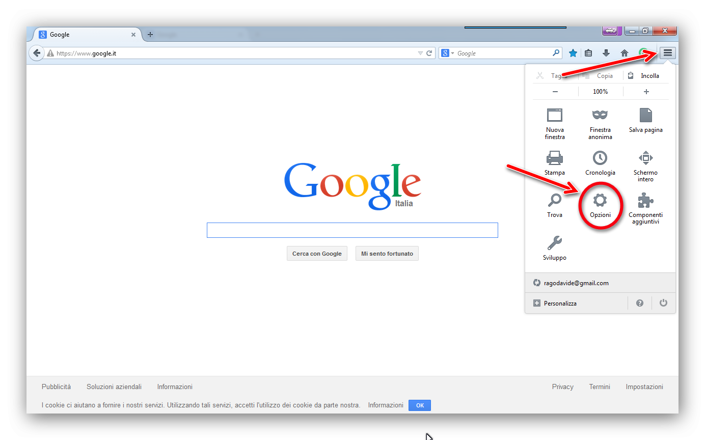 Bloccare i Pop-up senza Add-on Blocco pop-up internet firefox