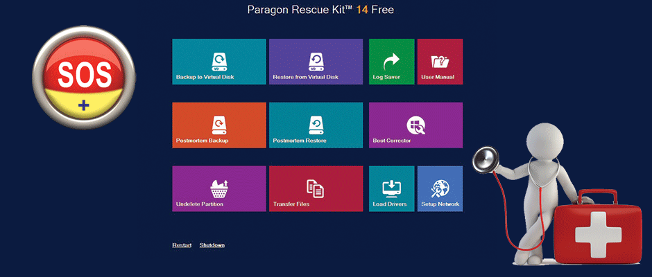 Paragon Rescue Kit Gratis con codice seriale