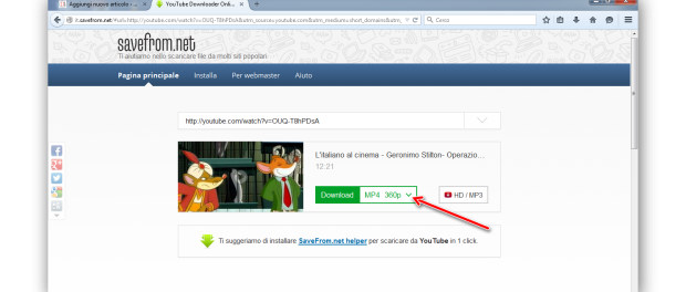 Come scaricare i video di YouTube dal web