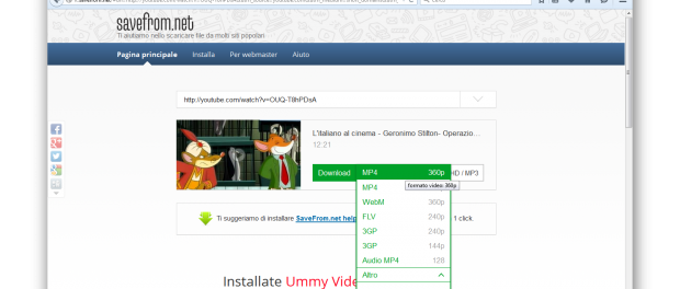 Come scaricare i video di YouTube dal web