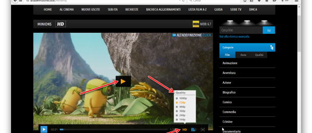 Come scaricare film Gratis da altadefinizione.click