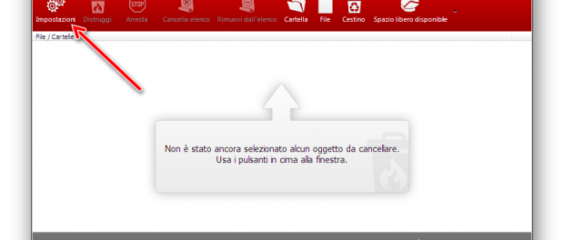 Come cancellare in modo definitivo file e cartelle