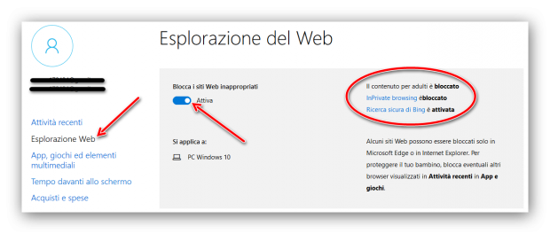 Impostare e gestire le restrizioni bambini su Windows 10