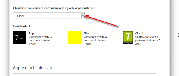 Impostare e gestire le restrizioni bambini su Windows 10