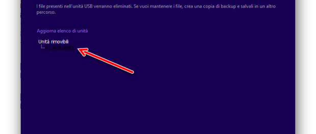 Fatti il DVD o la chiavetta USB di Windows 10