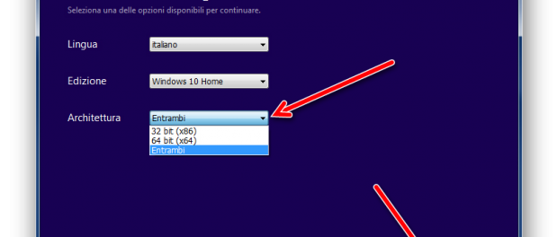 Fatti il DVD o la chiavetta USB di Windows 10