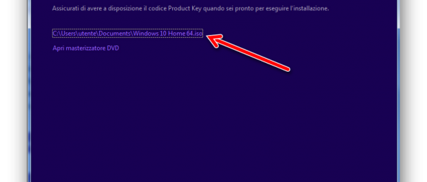 Fatti il DVD o la chiavetta USB di Windows 10