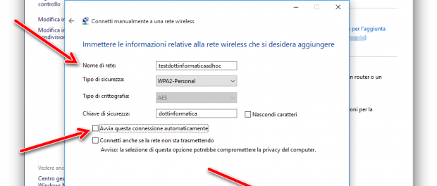 Come creare una rete ad hoc su Windows 10