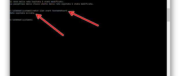 Come creare una rete ad hoc su Windows 10