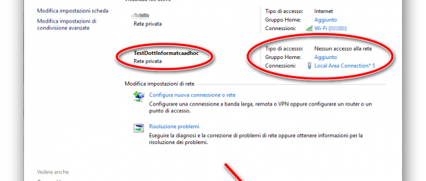 Come creare una rete ad hoc su Windows 10