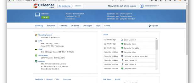 Ottimizzare il PC via Internet ora si può con CCleaner Cloud