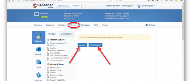 Ottimizzare il PC via Internet ora si può con CCleaner Cloud
