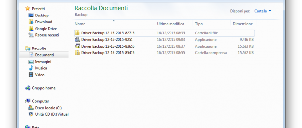 Come fare il backup dei driver prima di formattare un pc Come fare il backup dei driver prima di formattare un pc