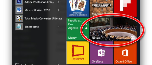 Come disinstallare le App native di Windows 10