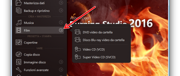 Copia e masterizza film, musica e dati semplicemente e Gratis
