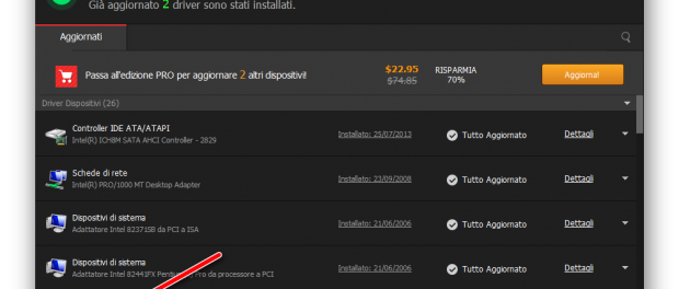 come installare automaticamente i driver più aggiornati per il Pc