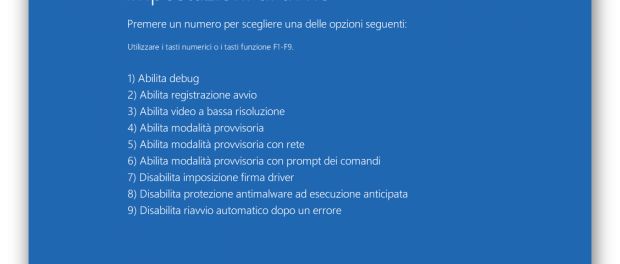 Come avviare in modalità provvisoria Windows 8 e 8.1