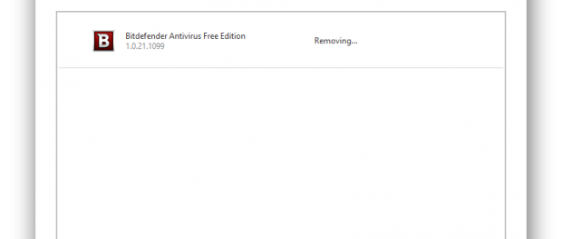 disinstallare antivirus 7