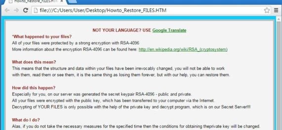 CryptoLocker TeslaCrypt 3.0: rimuoverlo e recuperare i file