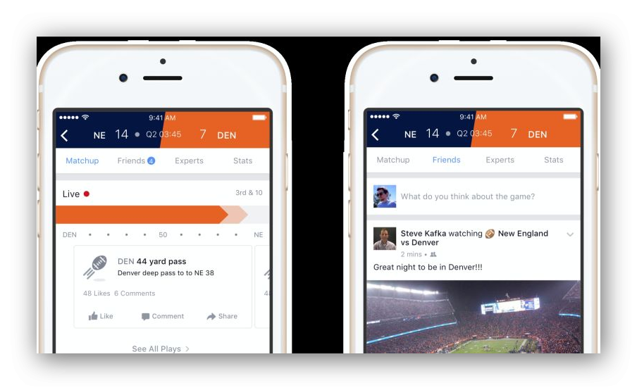 Facebook Sports Stadium