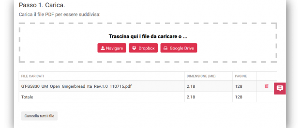 dividere pdf online