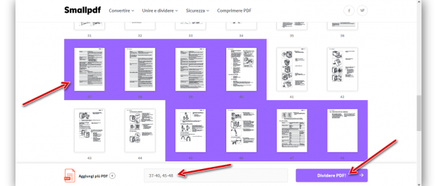 dividere pdf online