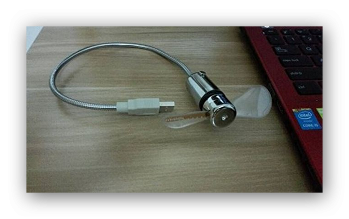 USB Fan Clock