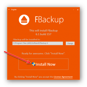 eseguire un backup dei dati