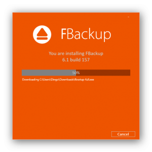 eseguire un backup dei dati