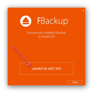 eseguire un backup dei dati