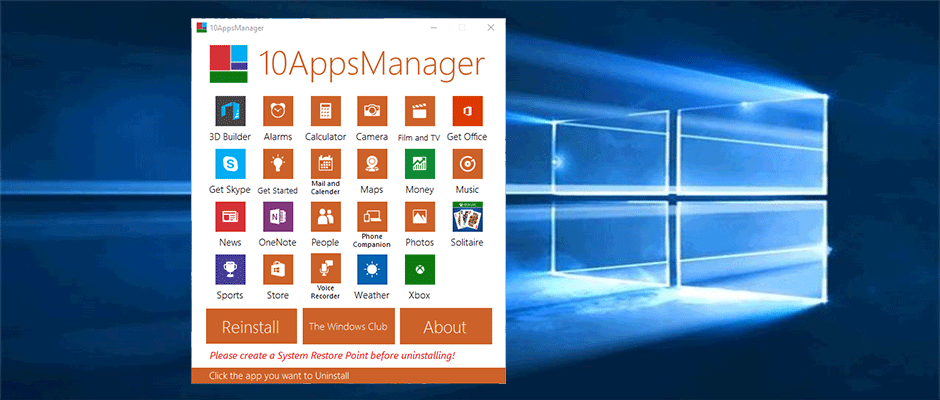 Disinstallare e reinstallare le app di Windows 10