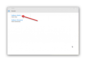 come cambiare lingua in windows 10