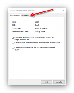 Trovare password reti wifi 8