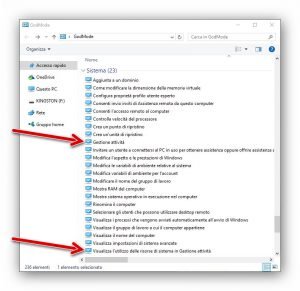 god mode gestione attivita