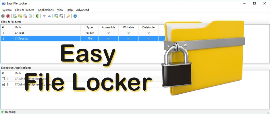 proteggere o nascondere file e cartelle
