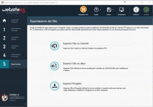 website-x5-esportazione-del-sito