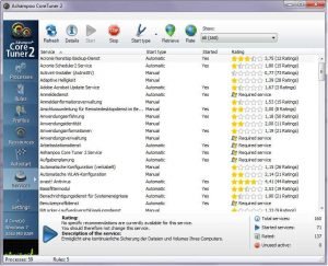 Ashampoo core tuner 2 Services