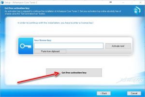 Ashampoo core tuner 2 get activation key