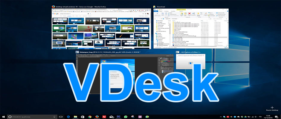 Gestire i desktop virtuali di Windows 10