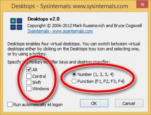 Desktops Key Select
