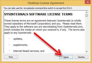 Desktops license Agreement