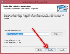 dexpot install 3