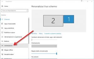 Archiviazione Windows 10