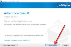 Ashampoo Snap 8 Installation