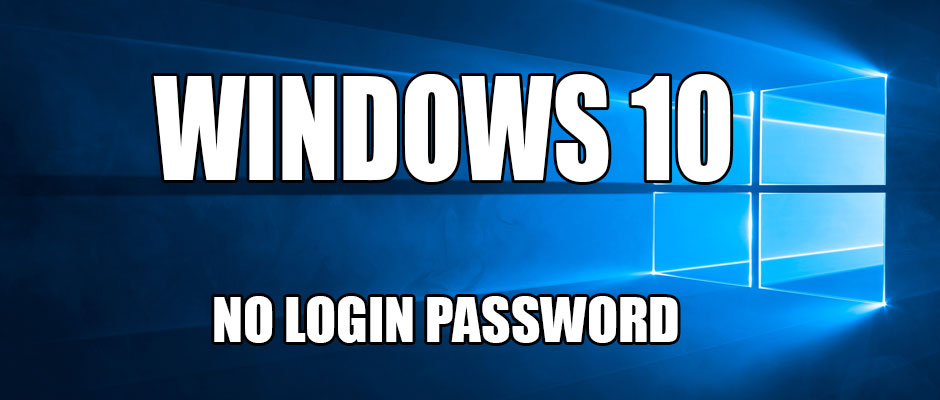 Disattivare la password di accesso a Windows 10