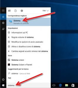 Sistema Windows 10
