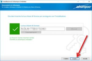 Ashampoo Undeleter Installazione